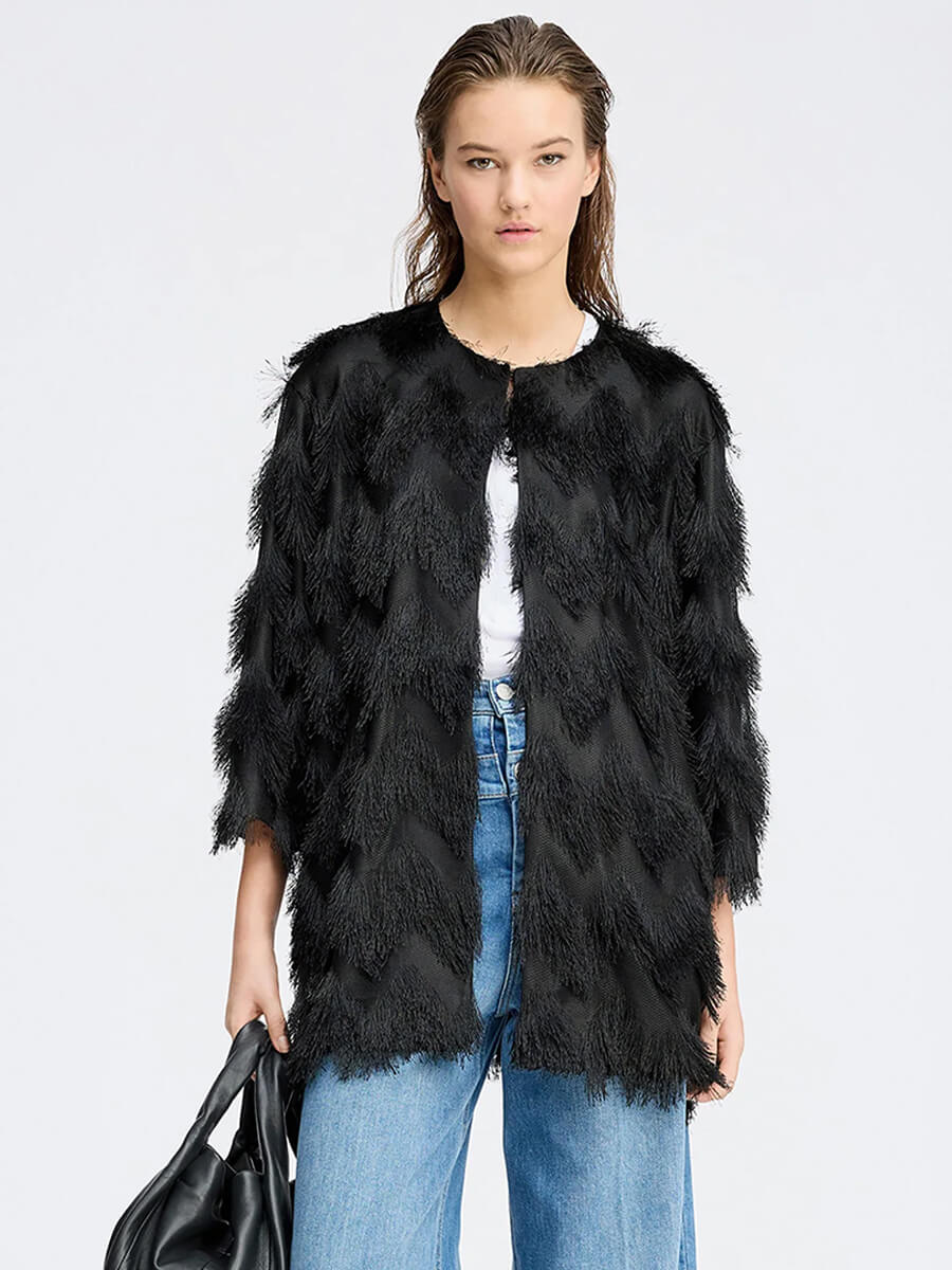 Munthe Rosevilla jacket - black