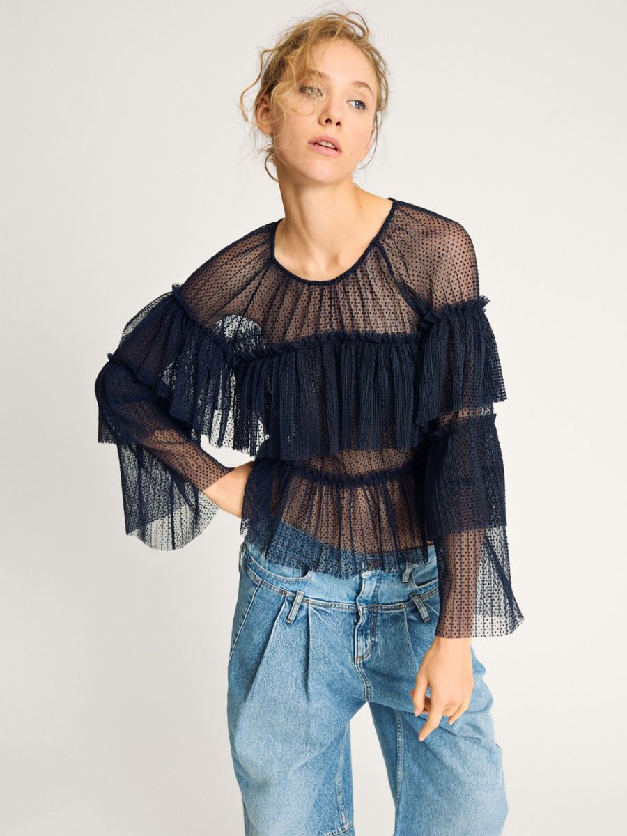 Munthe - Naria Top - Navy
