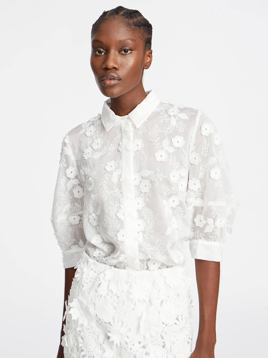 Munthe - Pust Shirt - White