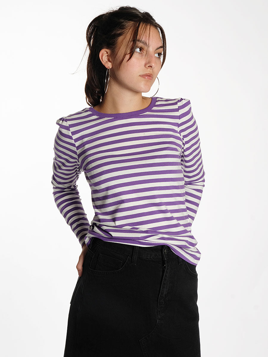 Nudizzy LS T-Shirt - Tillandsia Purple