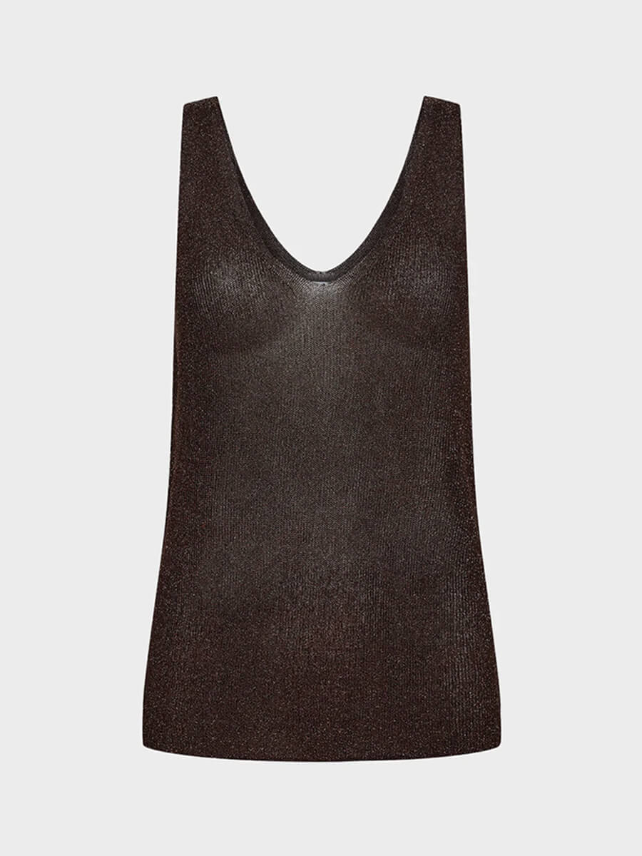 NUMPH Ceria Vest - Chicory Coffee 