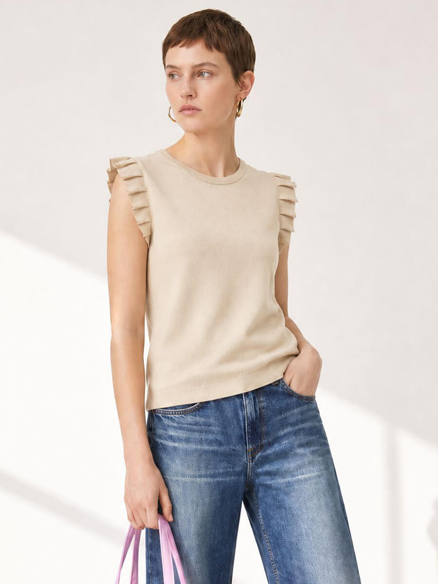 NUMPH
Fiana Top - Whitecap Grey