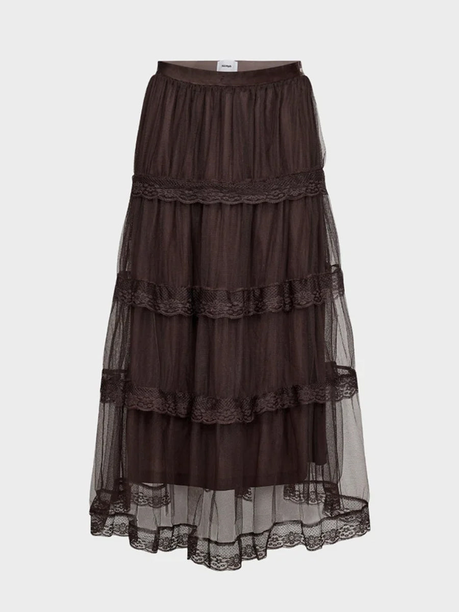 NUMPH
Nuacey Long Skirt - Chocolate Plum