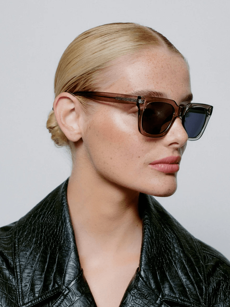 A.Kjærbede Nancy Sunglasses - Grey Transparent