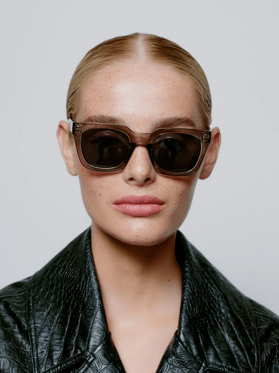 A.Kjærbede Nancy Sunglasses - Grey Transparent