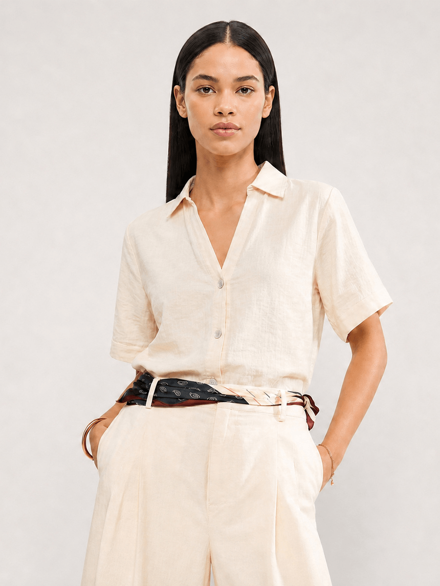 NUMPH
Nathalia SS Shirt - Whitecap Grey