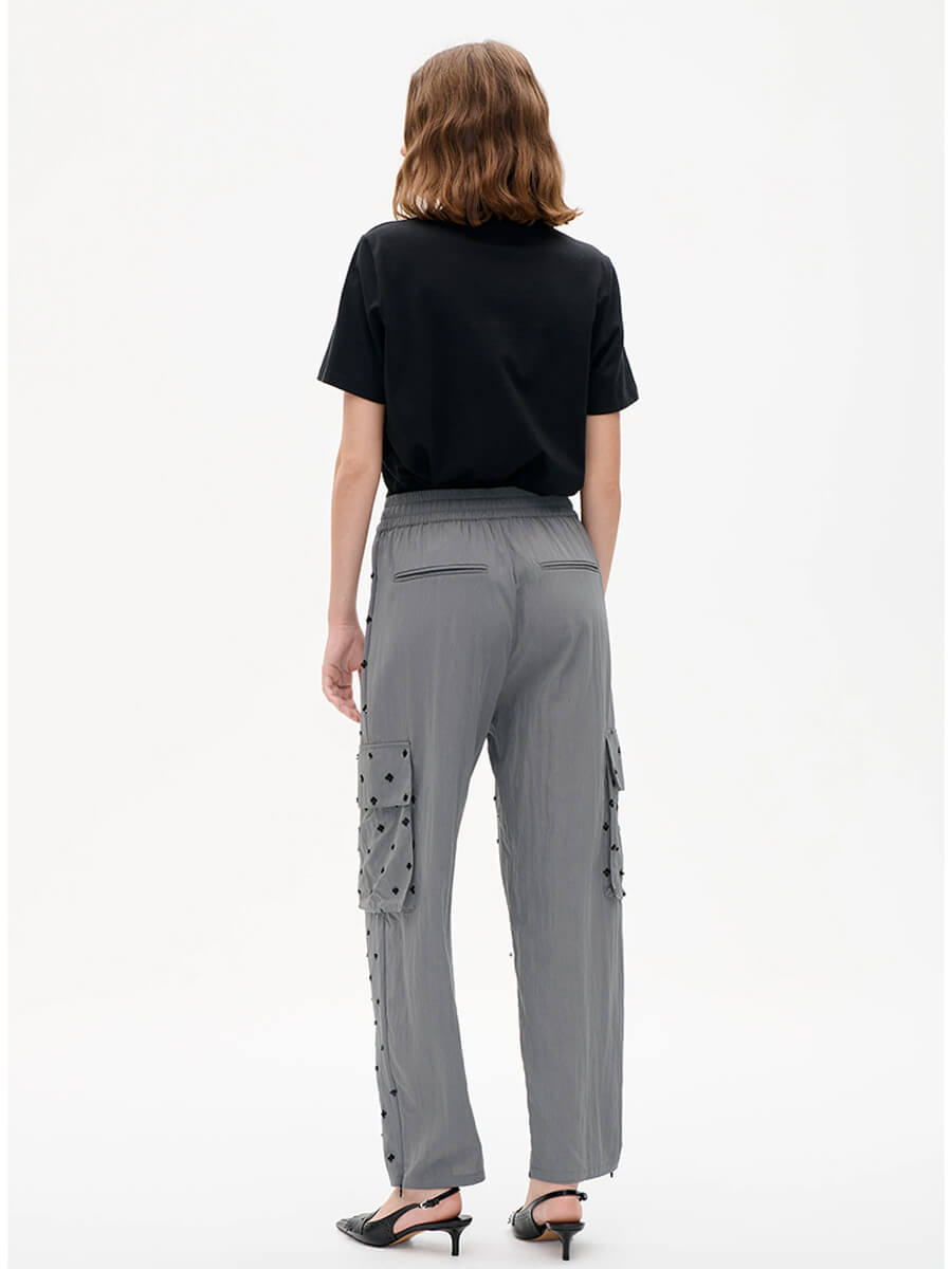 Baum und Pferdgarten Nemu Trousers - Grey Sequins 