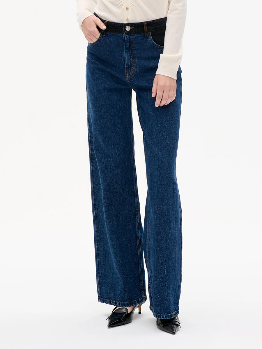 Nini Jeans - Blue Black Mix