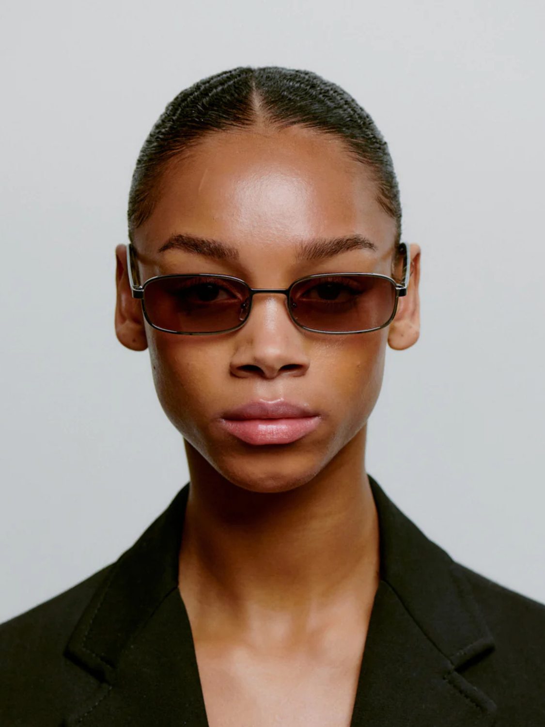 A.KJÆRBEDE Noah Sunglasses - Silver Striped Horn
