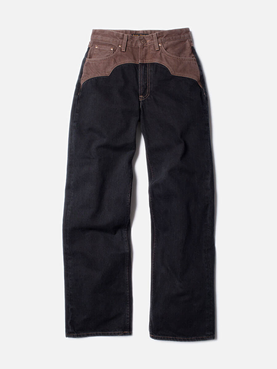 Nudie Jeans - Clean Eileen Jeans - Washed Out Black - Wild Swans