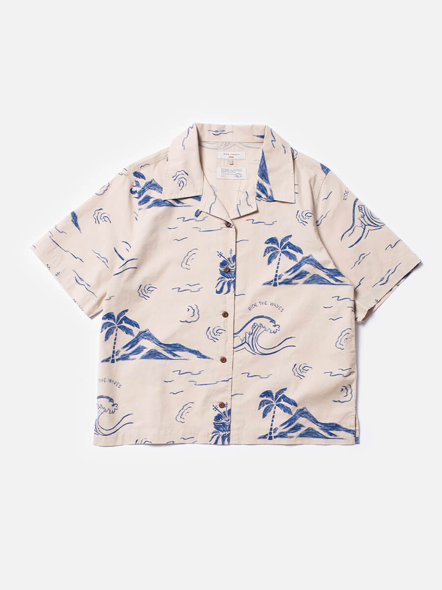 Nudie-Jeans-Moa-Waves-Hawaii-Shirt-Ecru