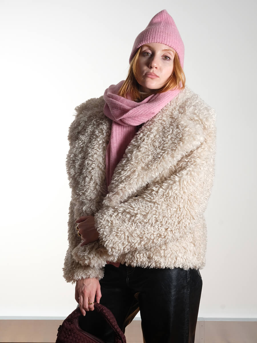 Numph - Nuriette Scarf - Orchid Smoke - Nuriette Hat - Orchid Smoke