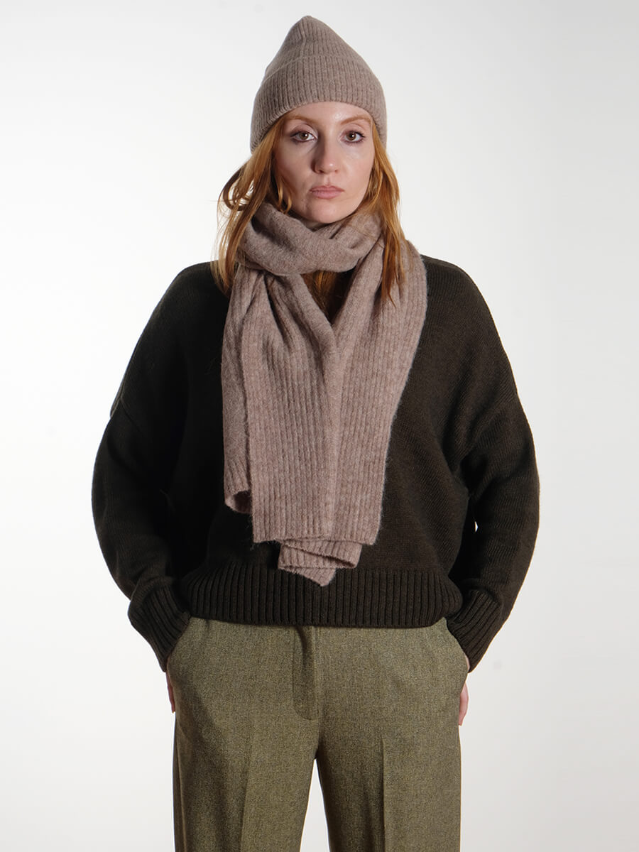 Nuriette Hat - Taupe Gray