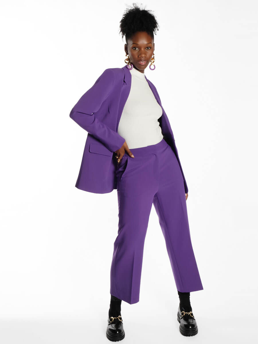 Numph Nuronja Pants - Tillandsia Purple