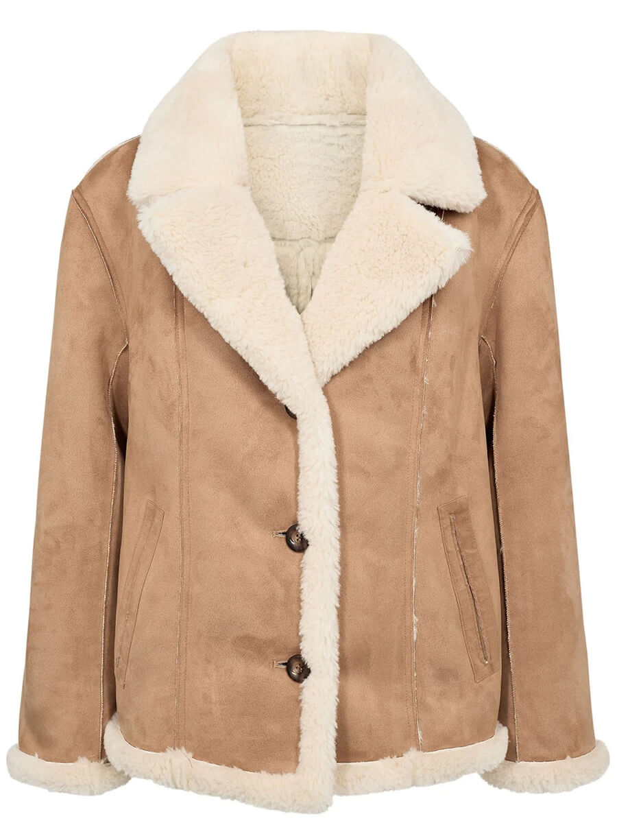 Numph - Nuelliota Reversible Coat - Cognac