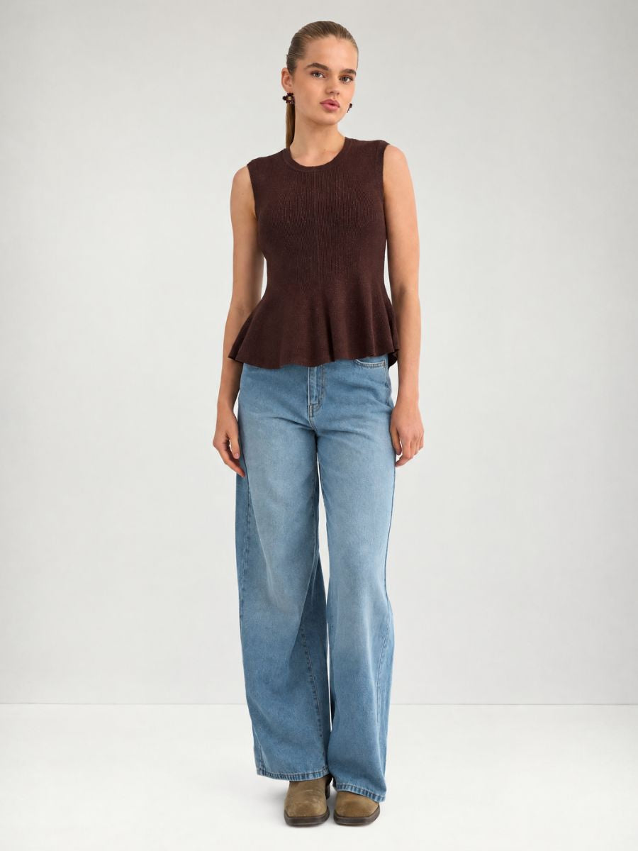 Numph - Sira Top - Chocolate Plum