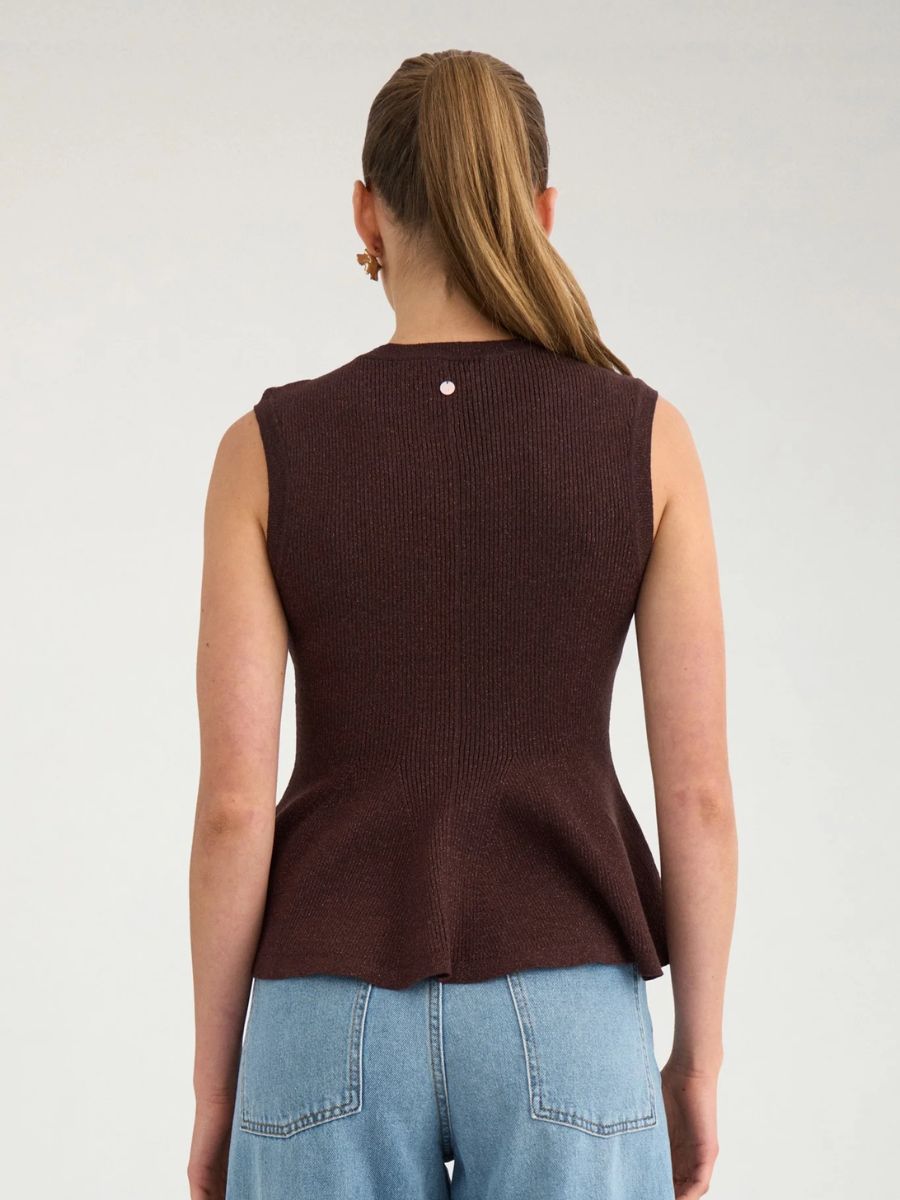 Numph - Sira Top - Chocolate Plum