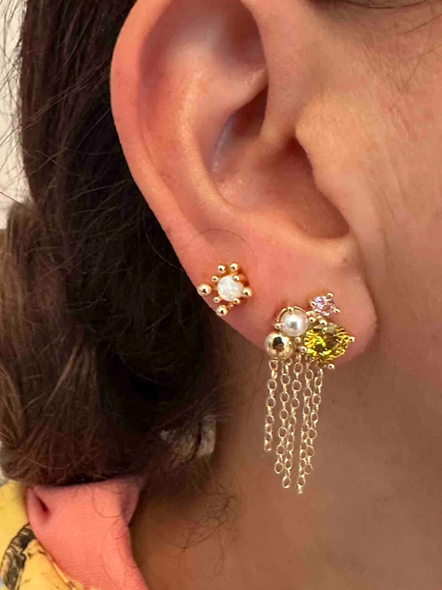 Nuni - Winnie Earrings - Off-White
