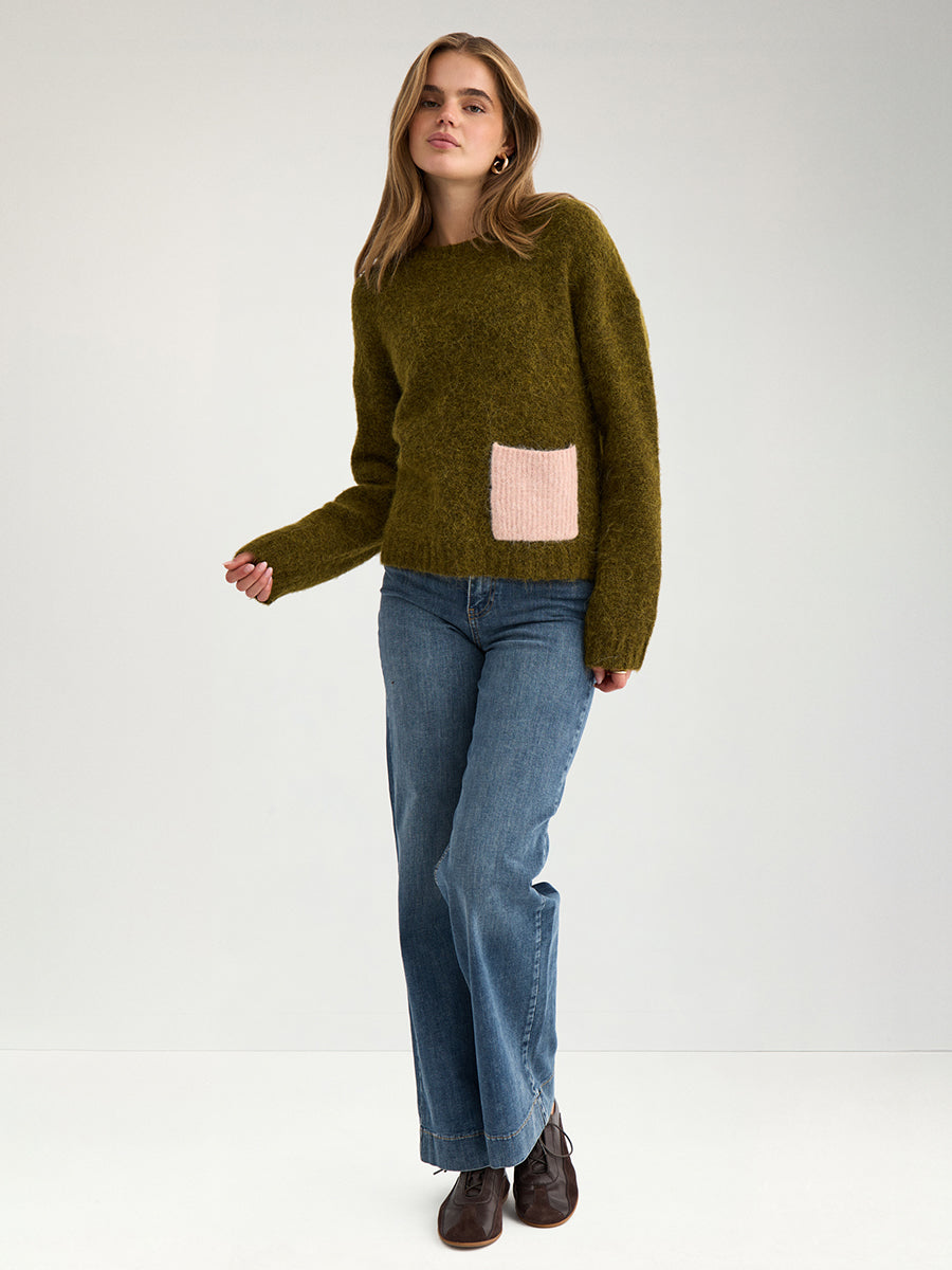Nümph - Nusalia Pullover - Fir Green