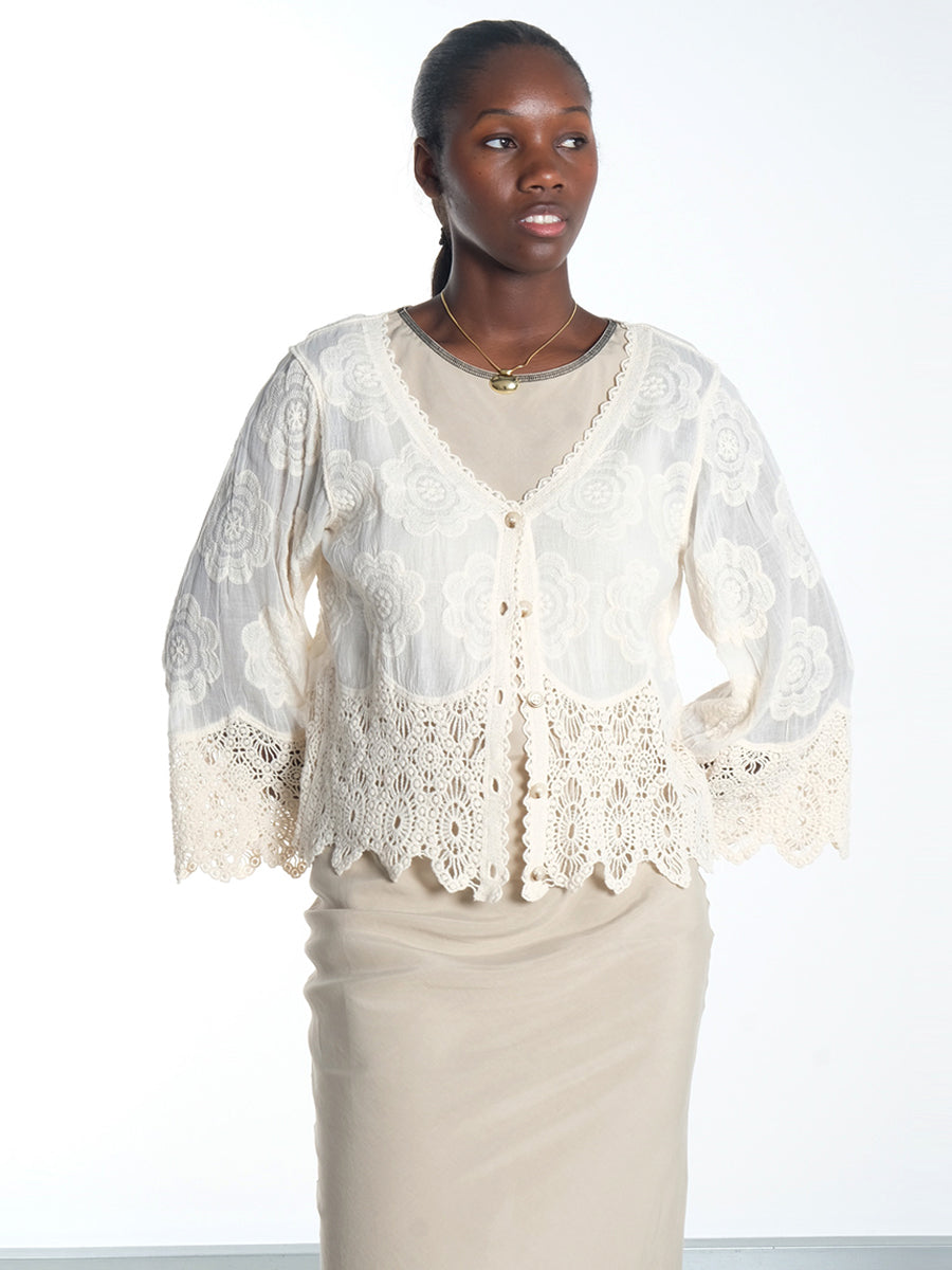 OBJECT
Lotte Lace Top