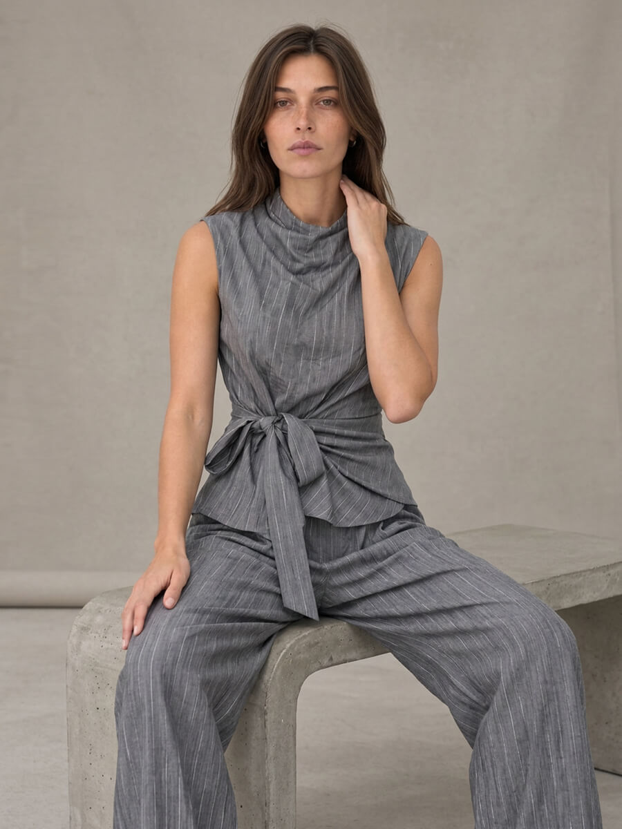 OBJECT
Loy Wide Pants - Gunmetal