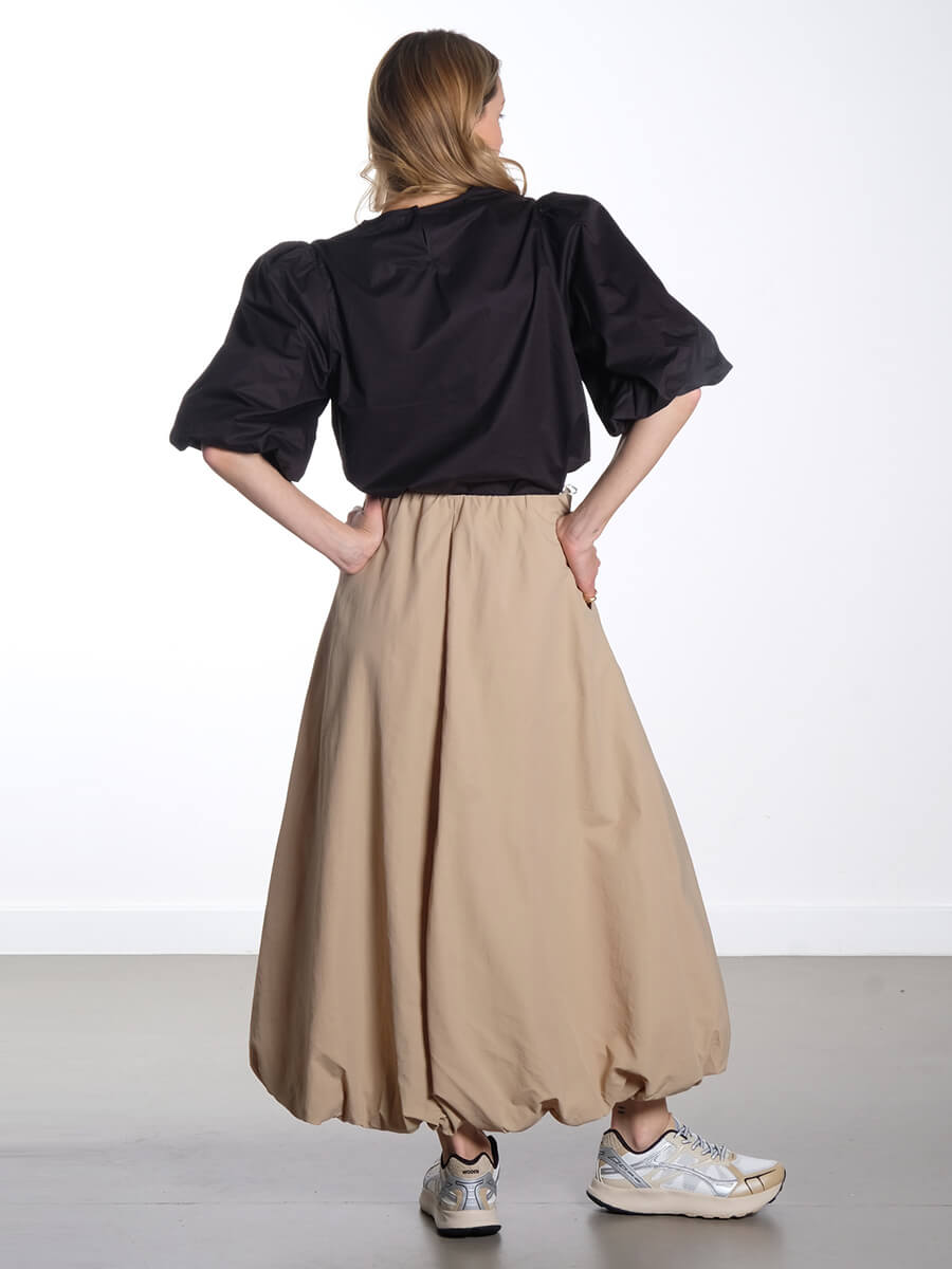 OBJECT
OBJAlda Balloon Maxi Skirt - Twill