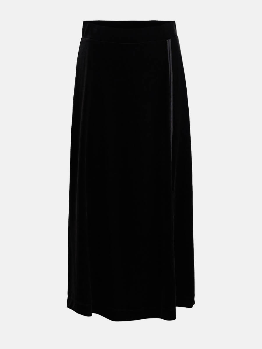 Object-Dit-Velvet-Skirt