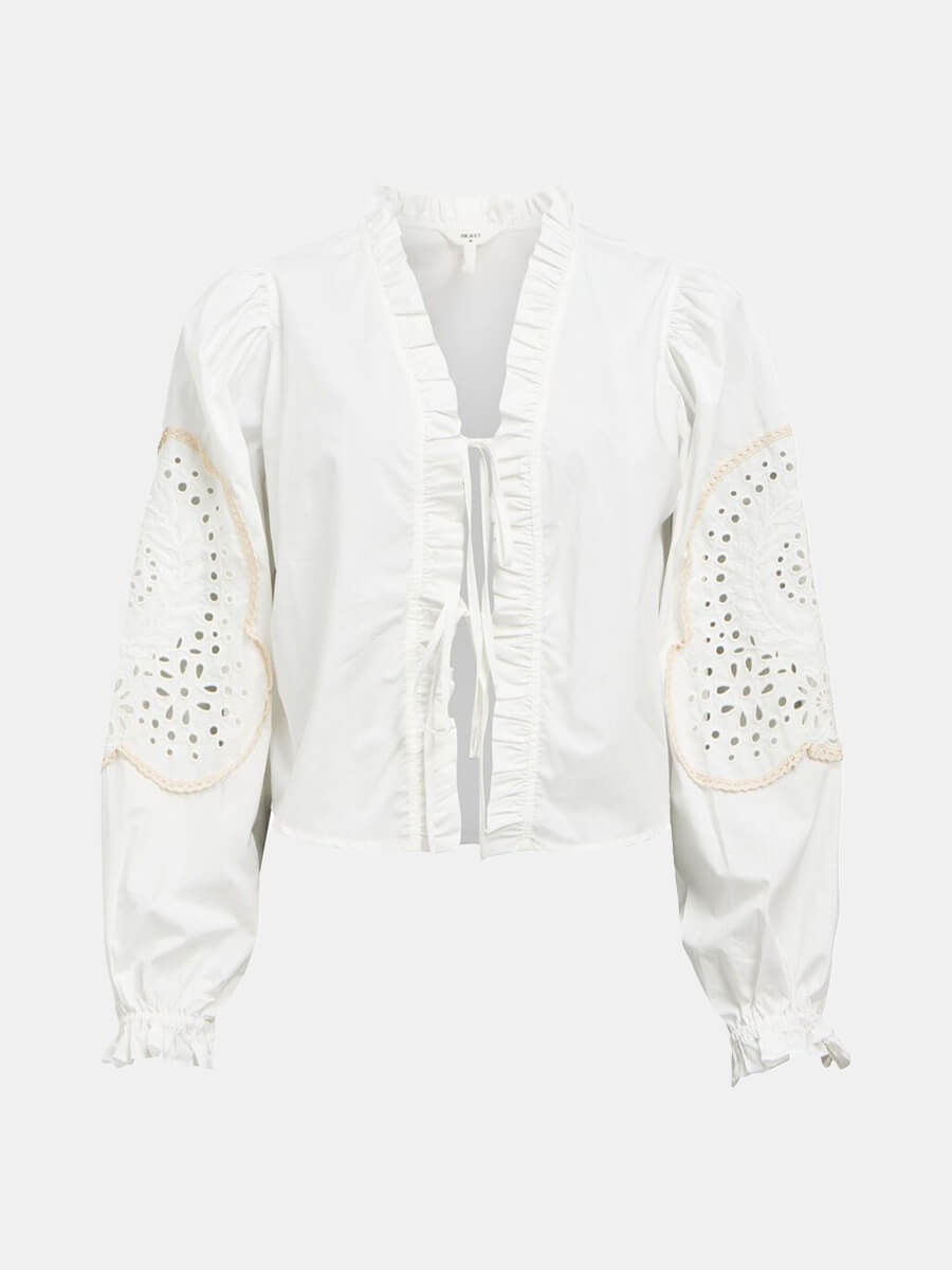 Object-Embroidered-Shirt-White-Sand