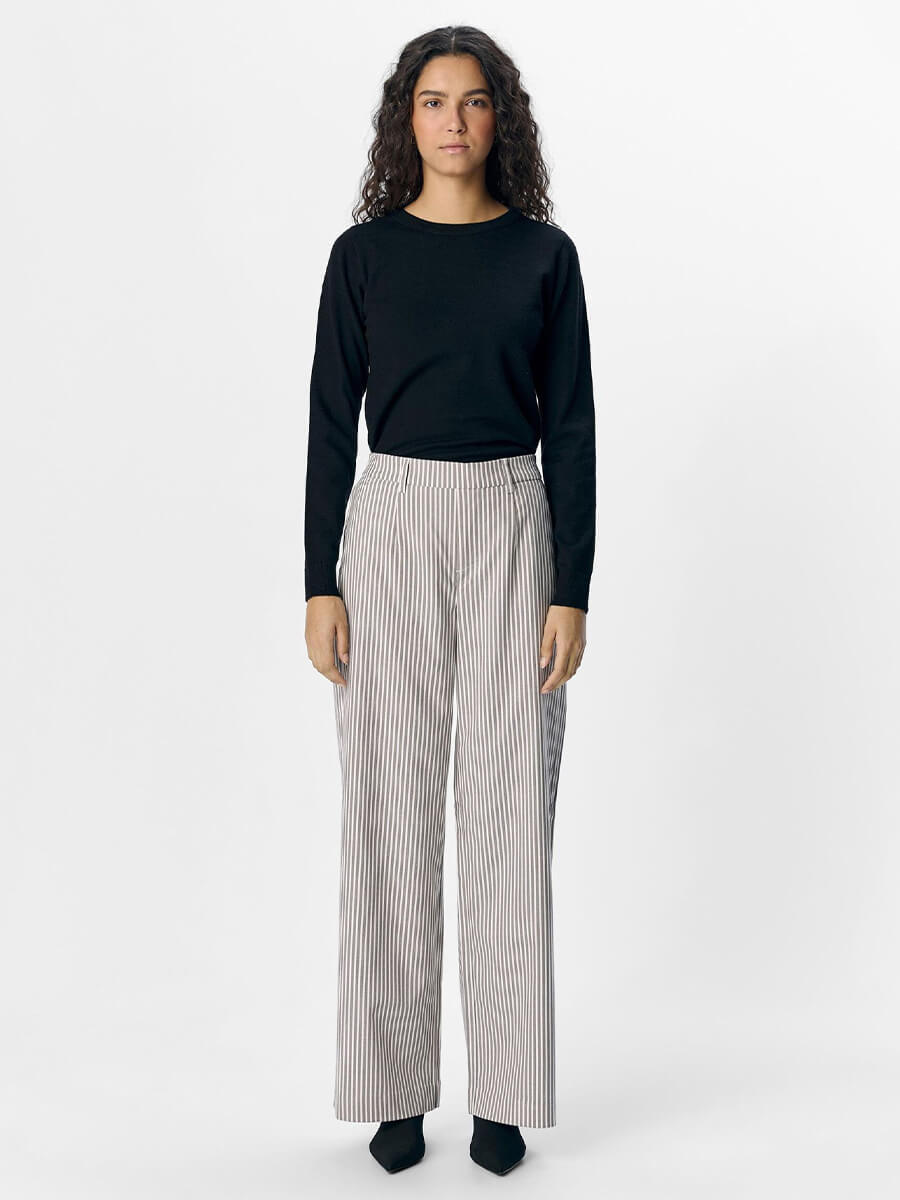 Object-OBJLisa-Wide-Pants - Cloud-Dancer/Morel