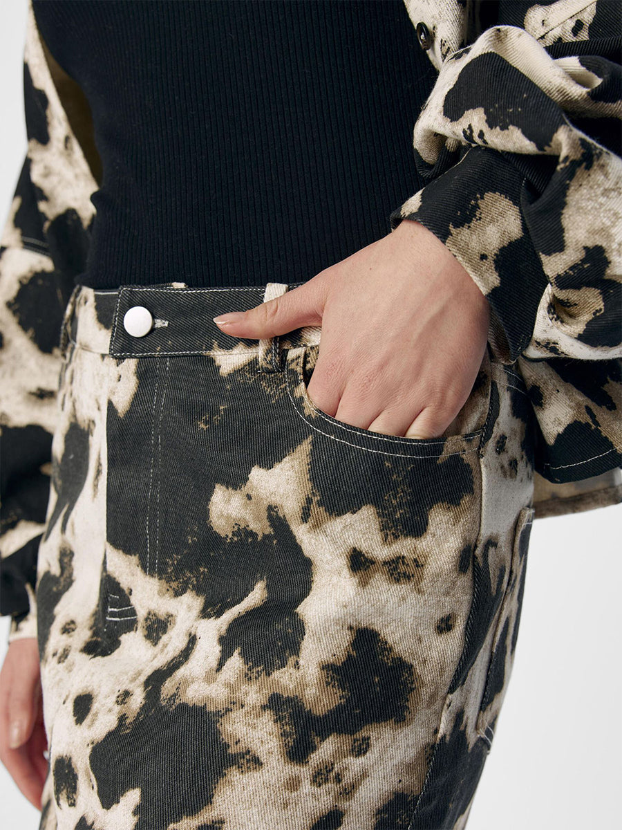 OBJECT - OBJMontana Printed Skirt - Cow