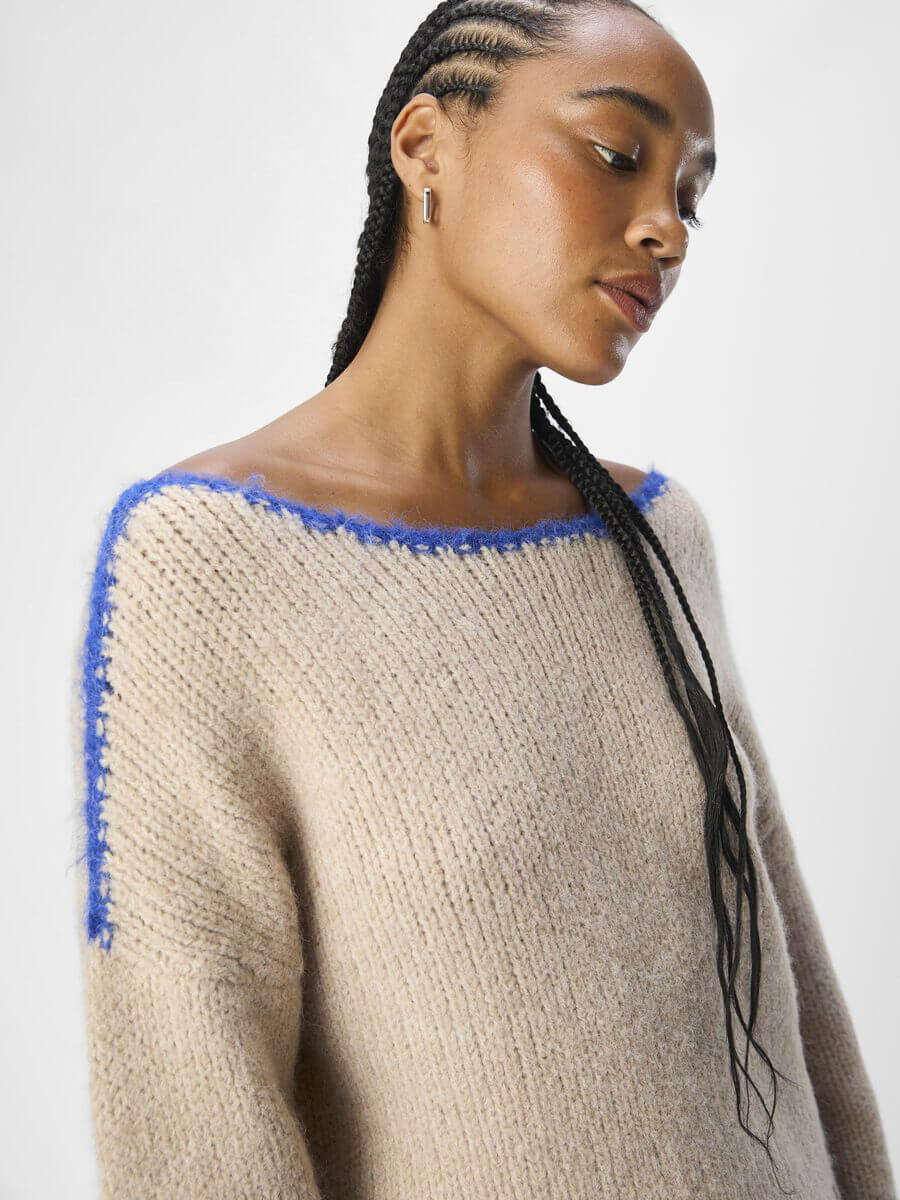 Object-Tallira-Boat-Neck-Knitted-Pullover