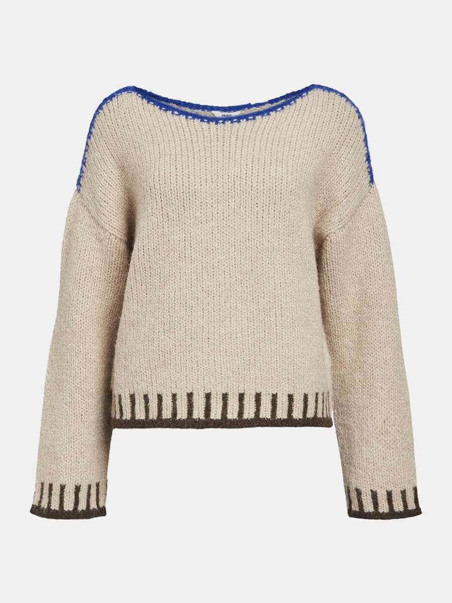 Object-Tallira-Boat-Neck-Knitted-Pullover