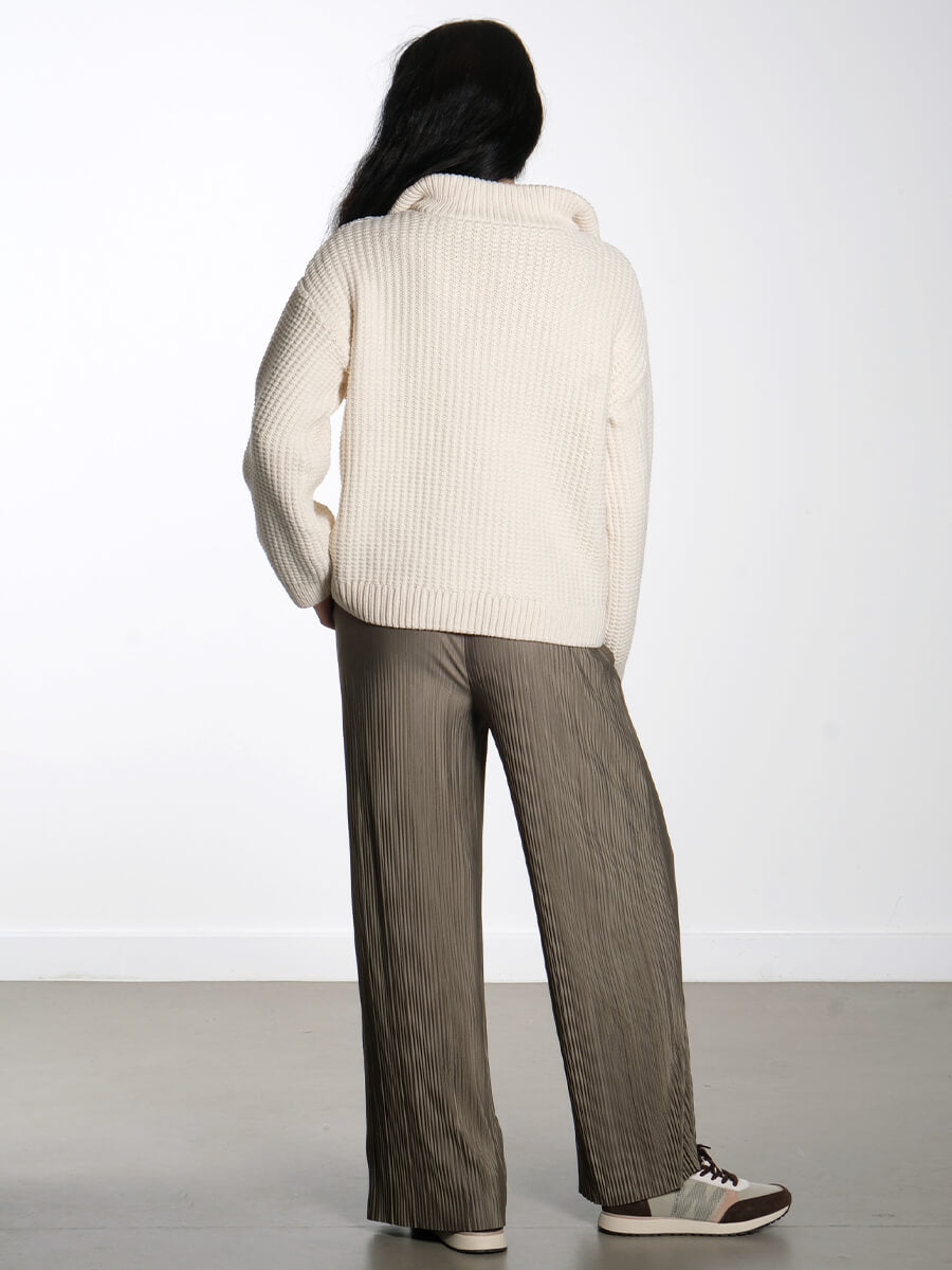 Object-Tina-Half-Zip-Knitted-Jumper