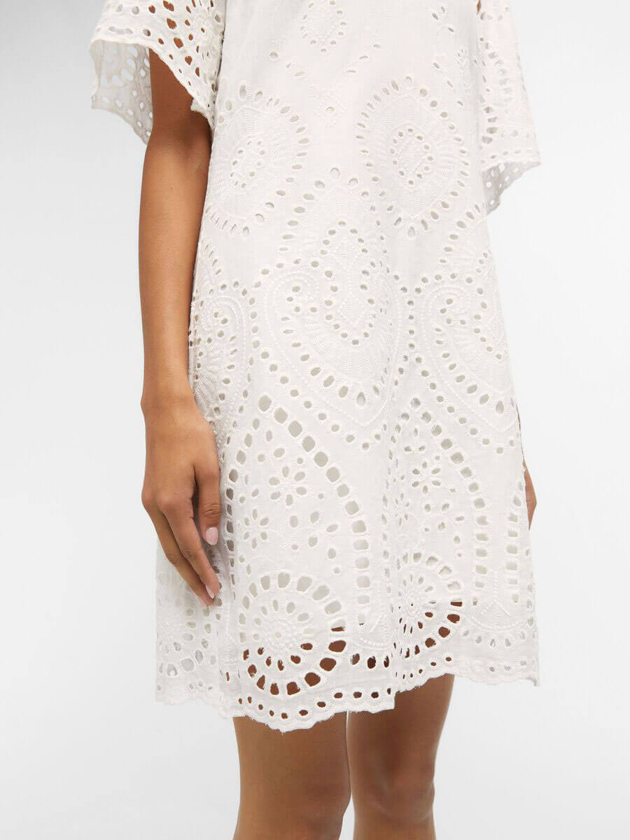 Object Tugi Embroidered Mini Dress