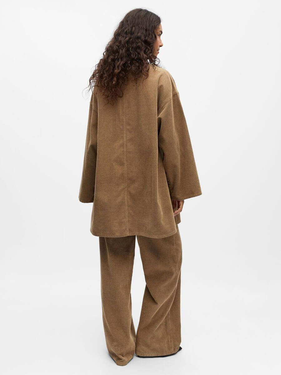 Object Alima Corduroy Mini Dress