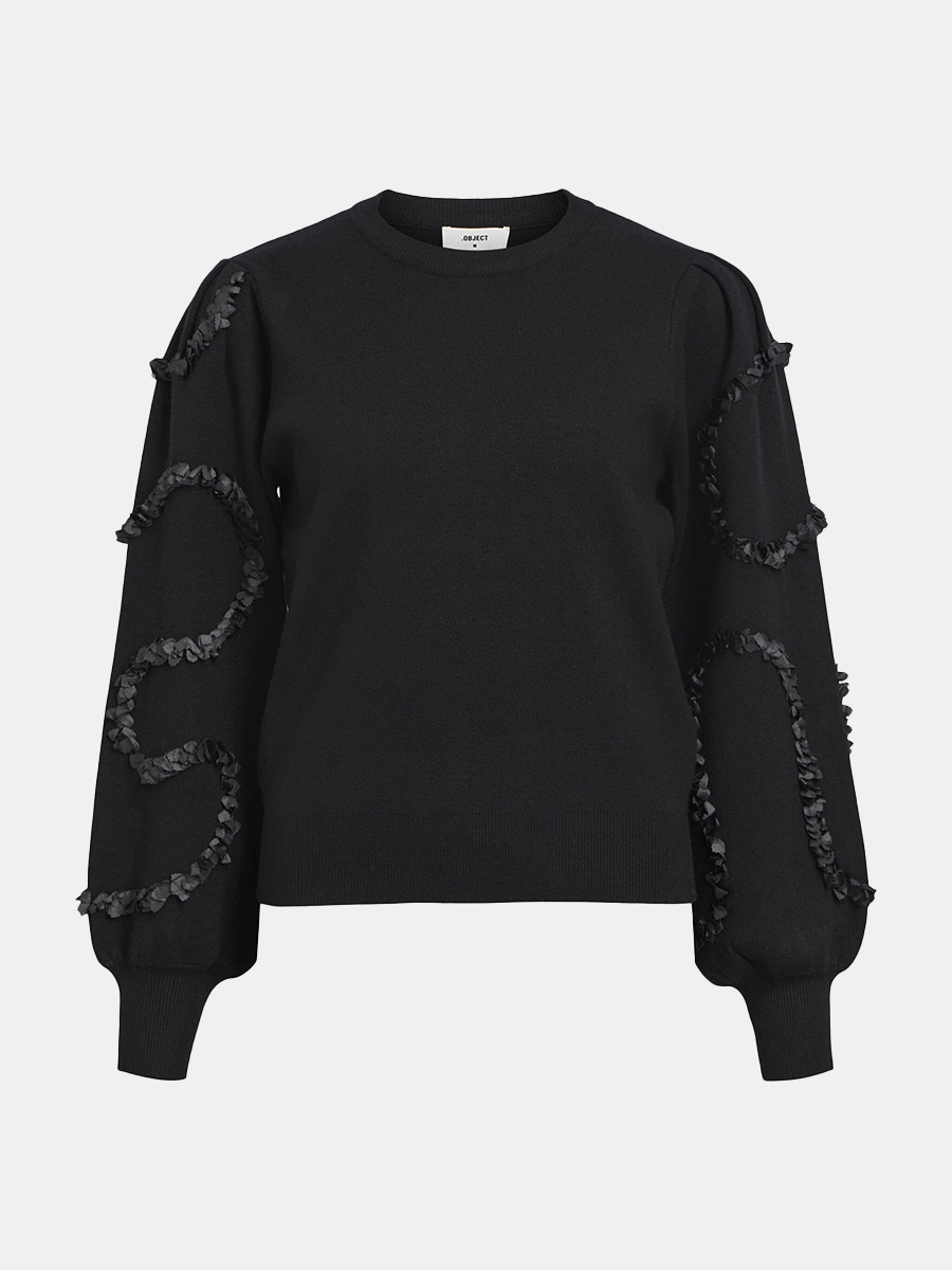 Object Didi Knitted Pullover - Black