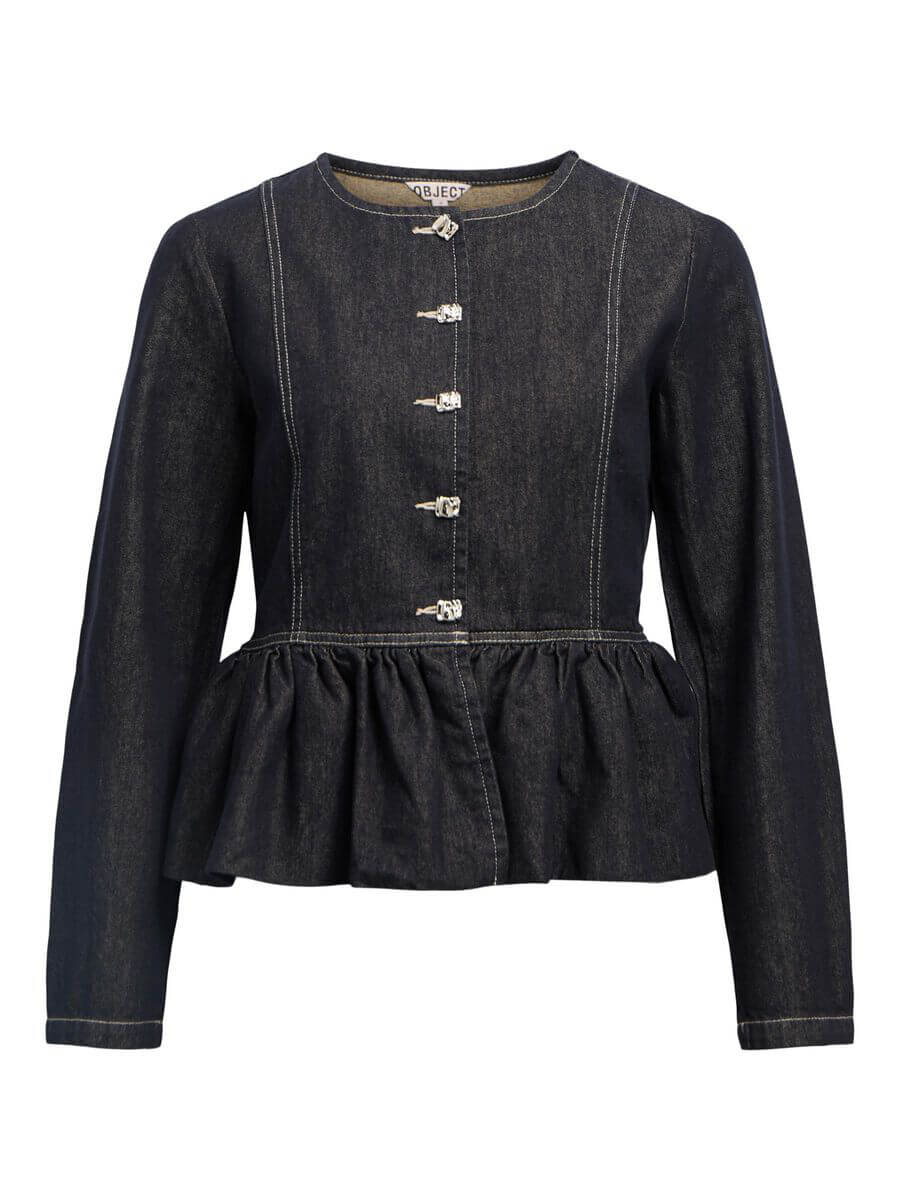 Object Janita Denim Blouse