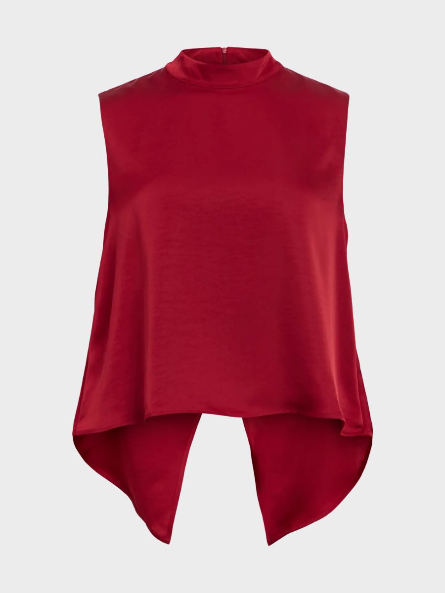 Object - Chilli Top - Red Dahlia