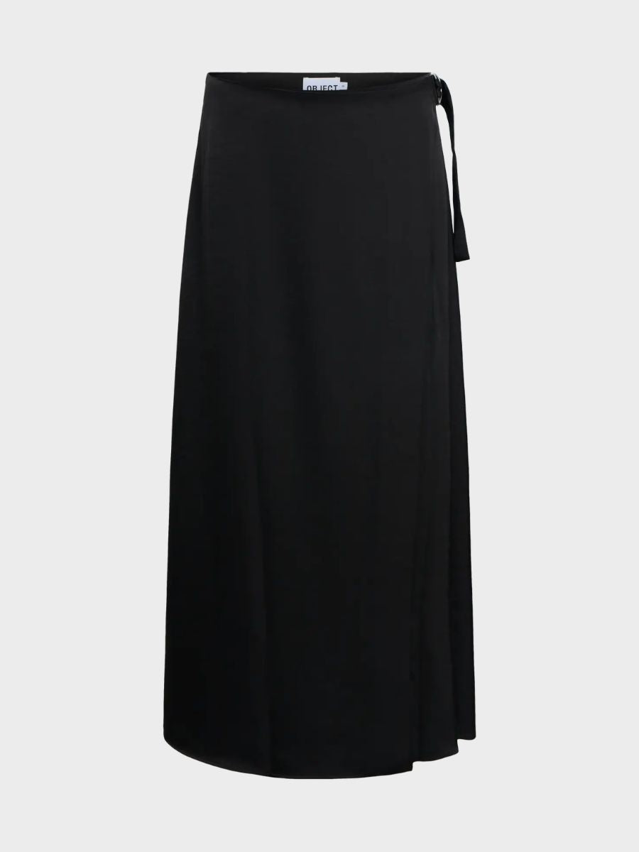 Object - Chilli Wrap Skirt - Black