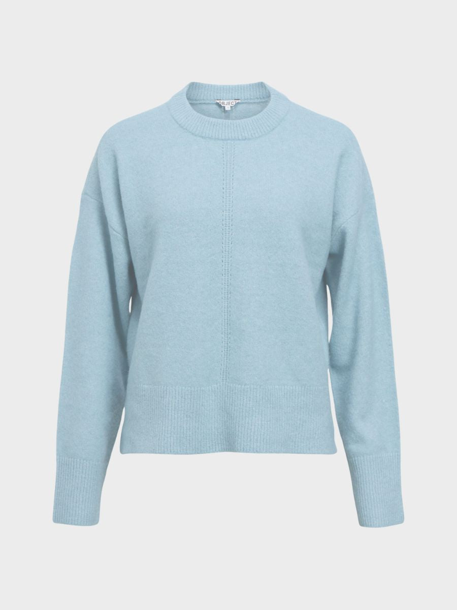 Object - Juno Pullover - Blue Shadow Melange