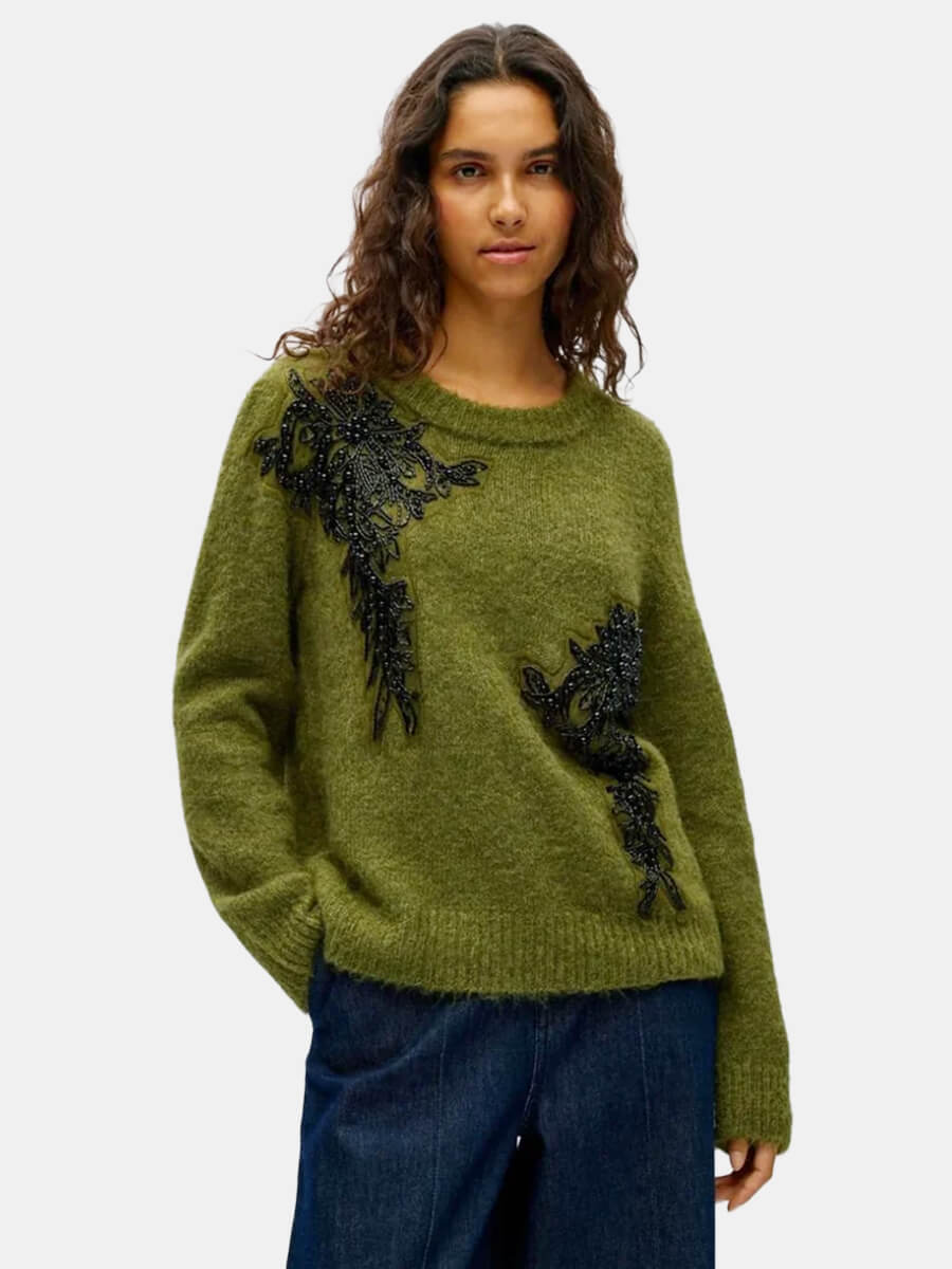 Melea Pullover - Martini Olive