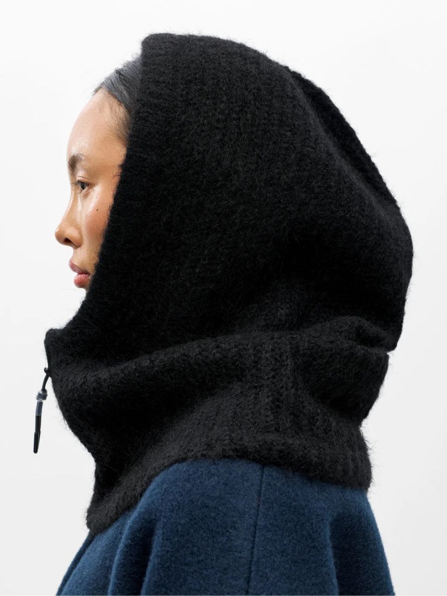 Object - Milu Zip Balaclava - Black