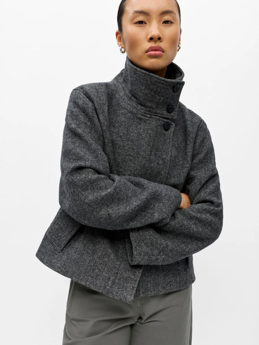 Object - Riki Jacket - Black Melange