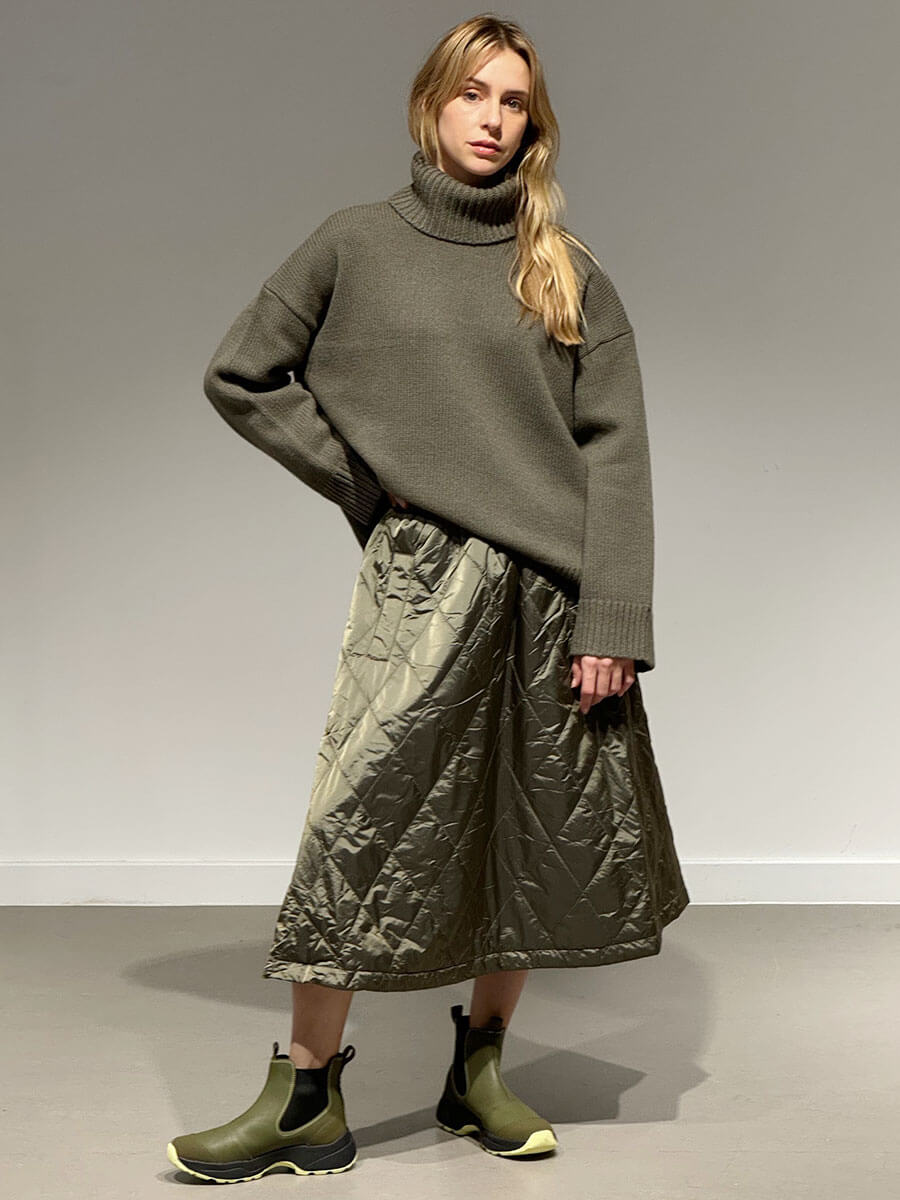 Project AJ117 - Nicoline SKirt - Army