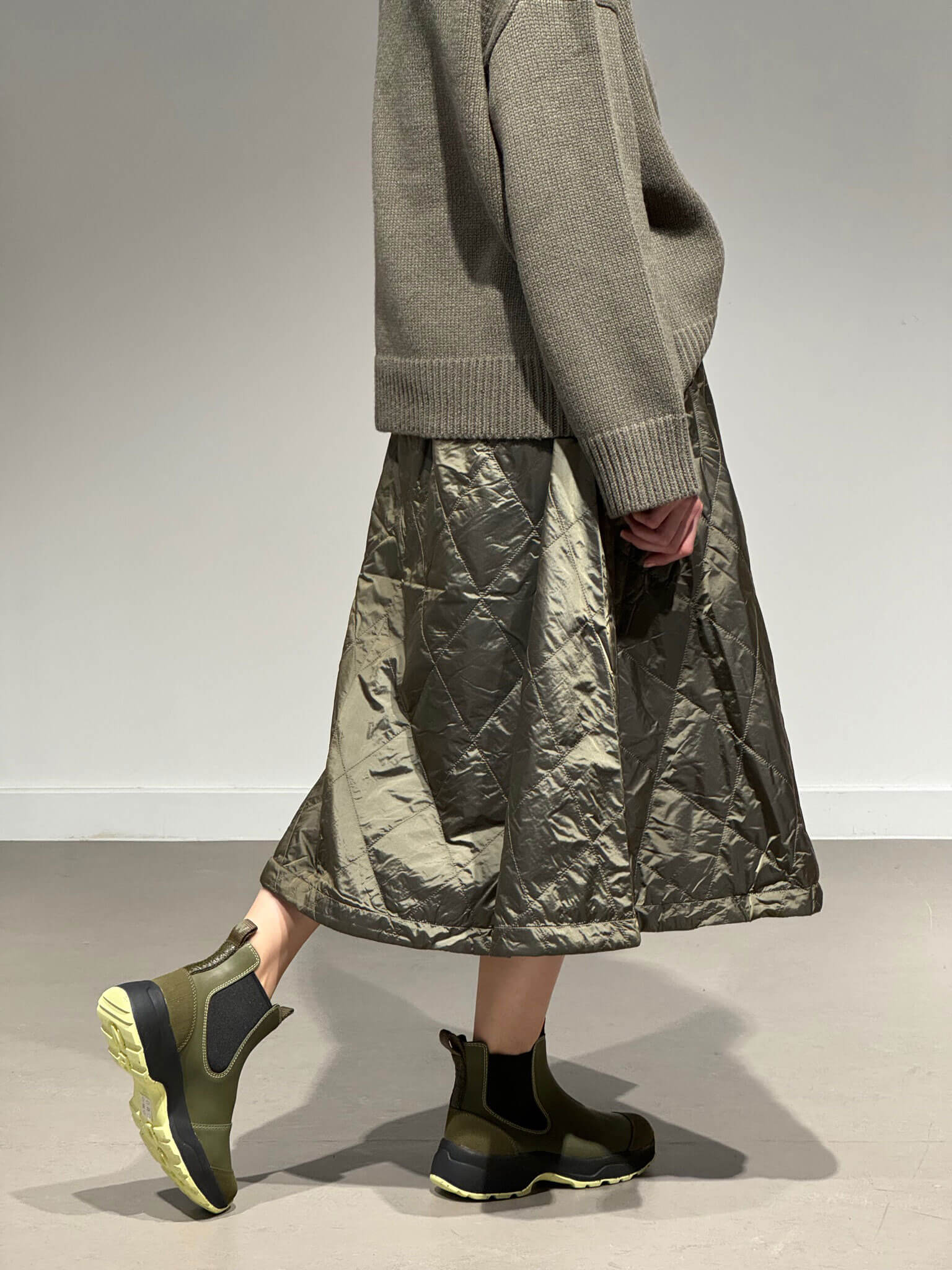 Project AJ117 - Nicoline SKirt - Army