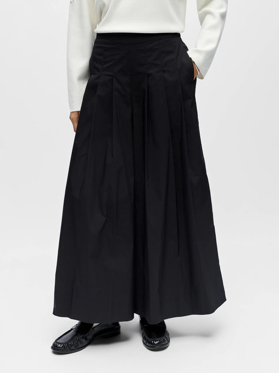 OBJECT
Paige Plisse Culotte Trousers