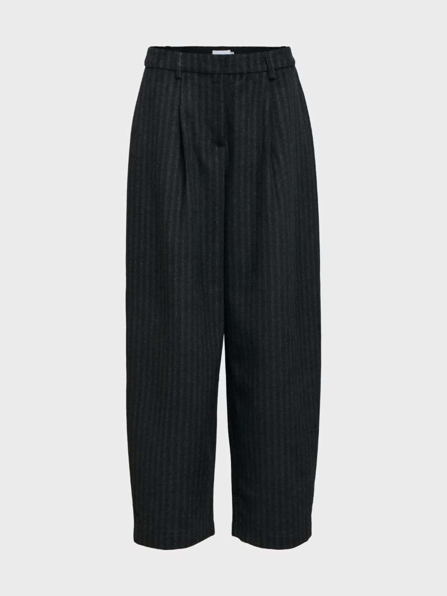 OBJECT
Paola Barrel Pants - Black Gunmetal