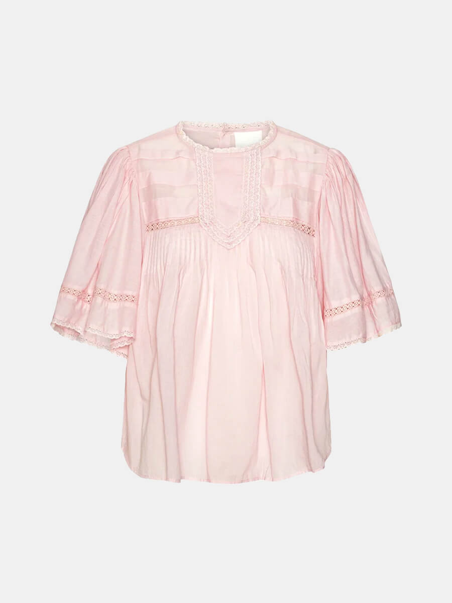 Project AJ117 - Galore Blouse - Baby Pink
