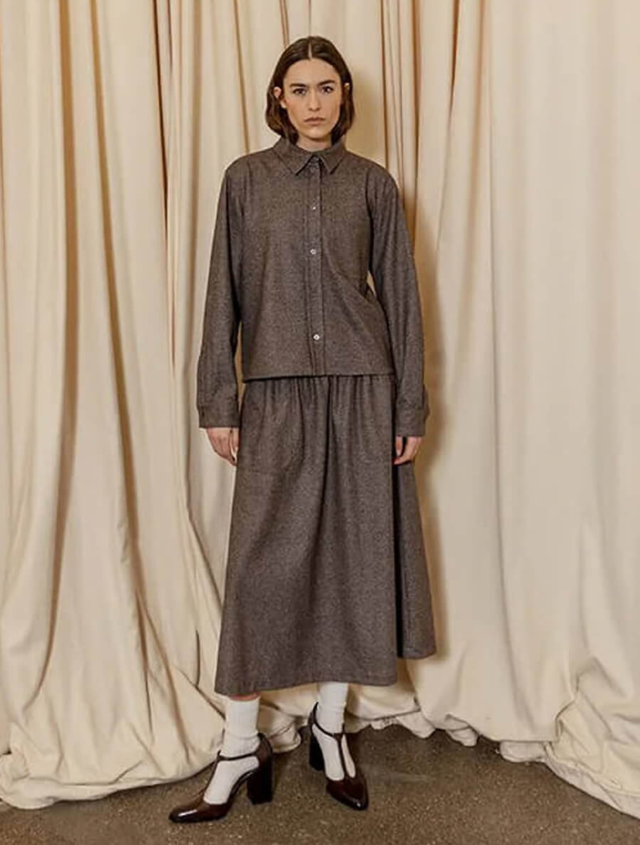 Dama Skirt - Walnut