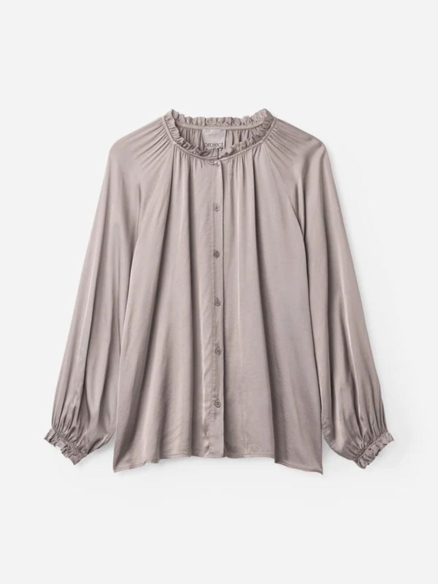 Project AJ117 - Rachel Blouse - Silver Rose